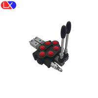 Vanne hydraulique pneumatique double Lixin ZT20, 70L/min, haute précision, conçue pour les chariots élévateurs compacts