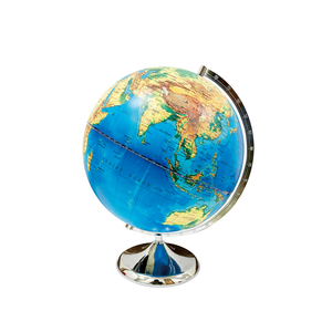 Globo Terráqueo Creativo de Plástico con Mapa <span class=keywords><strong>del</strong></span> <span class=keywords><strong>Mundo</strong></span>, 20/25/32 cm de Diámetro, Globo Iluminado con Luces LED, Globo Terráqueo con Mapa de la Tierra - Product Image 2