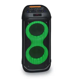 Portable sans fil BT Big Partybox 50w haut-parleur de fête télécommande basse karaoké haut-parleur puissance audio