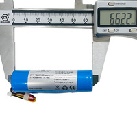 Paket Baterai Lithium Ion 18650 3.7V 3000mAh 2600mAh Bersertifikat KC CE UN38.3 Dengan PCM NTC dan Konektor