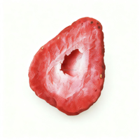Ycoyco 1kg de Rodajas de Fresa Liofilizadas, Frambuesa, Ñame, Sabor a Helado, Fruta Liofilizada Crujiente, Directo de Fábrica OEM