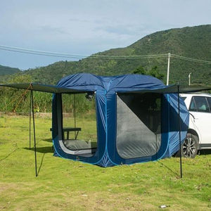 Tente arrière de voiture auto-conduite côté voiture <span class=keywords><strong>camping</strong></span> en plein air extension fermeture rapide construction gratuite ouverture rapide pluie moustique tente de pluie - Product Image 1