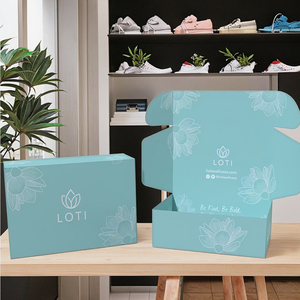 Hộp thư quảng cáo cao cấp, chịu lực tốt, in logo tùy chỉnh, làm từ giấy carton tái chế, dùng để đóng gói và vận chuyển sản phẩm quần áo - Product Image 2