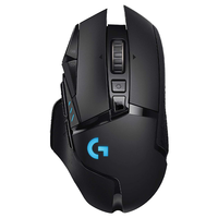 Ratón Inalámbrico G502X Lightspeed con Pesas Ajustables, 25600 DPI, 1000Hz, RGB, 9 Botones Programables, USB/Tipo-C para Juegos de PC