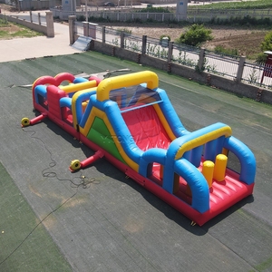 Équipement de parcours d'obstacles gonflable de grande taille, de qualité commerciale, pour aire de jeux extérieure - Product Image 2