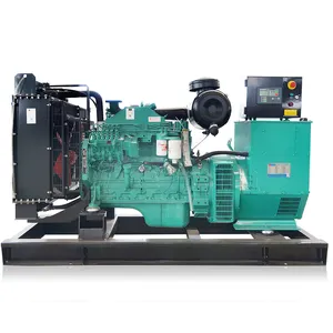 Huali Factory Direct Te Koop! Enkele Of Drie-Fase 50Hz Of 60Hz Cummins Stamford 125kva 100kw Merk Diesel Generator Te Koop