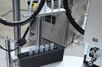 Machine automatique de remplissage et de scellage de tubes LTFM-5L Machine de remplissage et de fermeture de tubes à piston crème avec couvercle anti-poussière