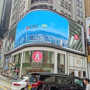 Huidu monitor iklan panel layar besar android, layar Led dinding Video dan tampilan digital dalam/luar ruangan P2.5