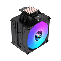 Enfriador de CPU RGB LOVINGCOOL en Oferta, Pantalla de Velocidad y Temperatura, 6 Tubos de Calor, 3/4 Pines, Cobre, Am4/5 LGA1200, Radiador de Refrigeración por Aire para Gamers