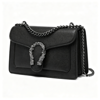Sacs bandoulière pour femmes, petits sacs à main en cuir PU, sac à bandoulière, sac de soirée, sacs matelassés avec chaîne