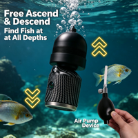Caméra de pêche sous-marine rotative à 360 degrés pour bateau, drone de pêche professionnel longue portée étanche avec LED et caméra 1080P, modèle 2026