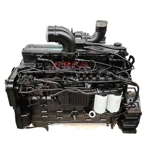 QSC8.3 240HP 6 silindirli motor tertibatı QSC8.3 inşaat makinaları Cummins