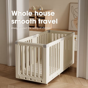 Clôture de parc mobile aux normes européennes Barrière de sécurité intérieure en plastique écologique pour bébé Parc pour enfants à usage domestique directement en usine - Product Image 1
