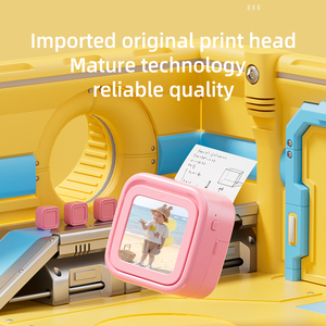 Imprimante d'étiquettes sans fil D20 Inkless BT Thermal Label Maker Adhesive Label Sticker Machine Panel Pattern MP3 Music Player - Product Image 3