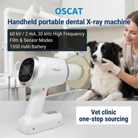 Appareil dentaire vétérinaire portable OSCAT 60kV 2mA avec système de capteur de film pour cliniques dentaires vétérinaires, imagerie orale LK-C27