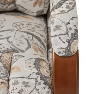 כיסא כורסת הרמה חשמלית ביתית CJSmart למבוגרים עם מנוע כפול חום ועיסוי עם התאמה אינסופית לגב ולמשענת רגליים