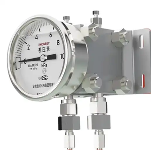 高静圧空気圧油圧ステンレス鋼差圧ゲージ - Product Image 5