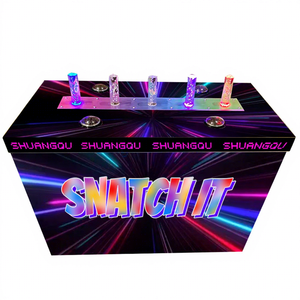 Máquina de juego de Carnaval interactiva para 2 jugadores Reacción de velocidad Visual Touch Challenge Lighting Stick Catch It Game Made Durable PE - Product Image 1