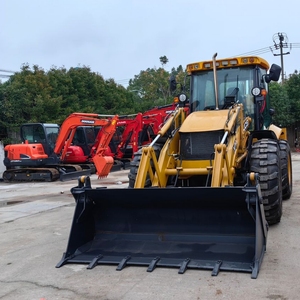 High Quality 90% New JCB 4CX Backhoe <b>Loader</b> 3CX 4CX New Wheel <b>Loaders</b> 3 Ton Rated Load with Engine Motor New Original - Product Image 1