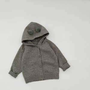 WJK408 - Cardigan style britannique automne-hiver pour bébés garçons, <span class=keywords><strong>manteau</strong></span> et pull tricotés pour enfants transfrontalier - Product Image 3