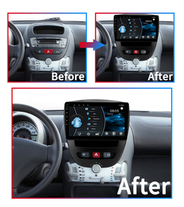 Autoradio <span class=keywords><strong>Android</strong></span> lecteur multimédia Dvd de voiture pour Peugeot 107 citroën <span class=keywords><strong>C1</strong></span> Toyota Aygo 2005 - 2014 Autoradio Navigation - Product Image 2