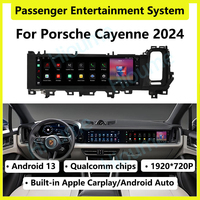 Lecteur multimédia vidéo pour passagers de 14,5 pouces, Android 13, Qualcomm, pour Porsche Cayenne 2025, écran tactile copilote