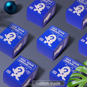Cartone ondulato scatole regalo Kraft marrone vuoto con coperchio per calze e pelliccia goffrato e opaco laminato - Product Image 6