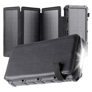 Batterie externe solaire multifonction intelligente grande capacité pour extérieur, charge sans fil, chargeur d'urgence - Product Image 2