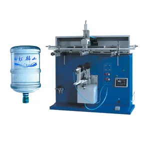 Máquina de impresión de seda de cubo de plástico de 5 galones, para cubo de agua de gran tamaño