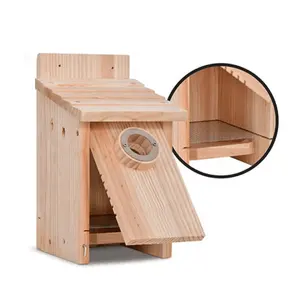 Wooden Pet House & Furniture Birdhouse Design for Birds and Other Small Pets