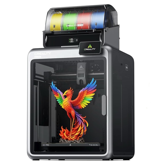Global Version Creality K2 Pro Combo High Speed CoreXY 3D Printer Multi Color CFS System Enclosed FDM 3D Printer
