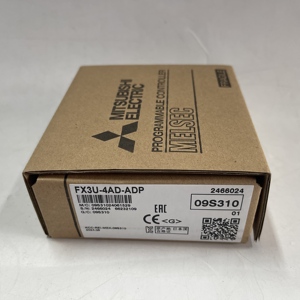 โมดูลอินพุตแบบอนาล็อก Mitsubishi PLC FX3U-4AD-ADP ของแท้ใหม่ 100% - Product Image 1