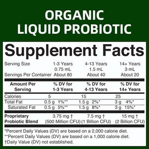 โรงงาน OEM ODM ผลิตภัณฑ์โปรไบโอติกเหลวออร์แกนิก บำรุงสุขภาพทางเดินอาหาร ช่วยเสริมการทำงานของระบบย่อยอาหาร สำหรับผู้หญิง ผู้ชาย และเด็ก - Product Image 3