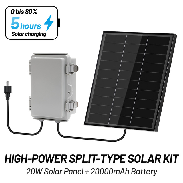 HP1 High Power 3in1 Solar Power Kits 20w BC Solar+20000mAh Battery+ MPPT Controller Solar Power System for Outdoor WiFi Repeater