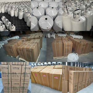 ถังเก็บไนโตรเจนเหลวแบบแช่แข็ง  ทำจากอลูมิเนียมอัลลอยด์ สำหรับเก็บน้ำเชื้อแช่แข็ง  ใช้สำหรับการผสมเทียม - Product Image 6