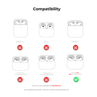 En Stock étui de protection de dessin animé pour Airpods Pro3 génération coque en silicone souple de Protection complète 2025 protecteur anti-chute