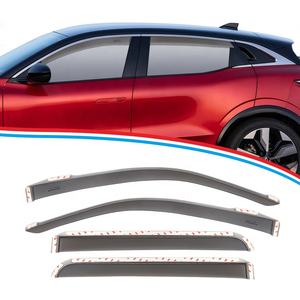 Pare-brise de voiture Pare-soleil Déflecteurs de fenêtre dans le canal pour Renault <span class=keywords><strong>Megane</strong></span> <span class=keywords><strong>E</strong></span>-tech <span class=keywords><strong>2022</strong></span>- - Product Image 2