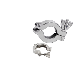 Kf16 25 40 50 thép không gỉ mặt bích mù Doanh Nhanh chóng gắn Hoop chân không kẹp <span class=keywords><strong>Snap</strong></span> ống cho hệ thống ống nước hiệu quả - Product Image 5