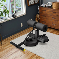 Appareil d'exercice individuel pour la maison : Dispositif d'assistance aux sit-ups à double ventouse pour abdominaux et pompes