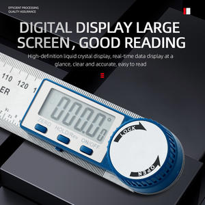 2 in 1 Digital anzeige Winkels tufe 200 mm Mehrzweck-Holz bearbeitungs lineal - Product Image 4