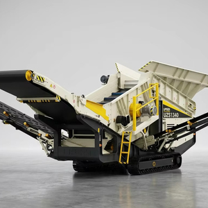 Máquina Cribadora Móvil sobre Orugas UZS1340 de UPSEN: Planta de Cribado de Agregados por Vibración de Alta Capacidad y Trabajo Pesado de 3 Vías para Canteras - Product Image 1
