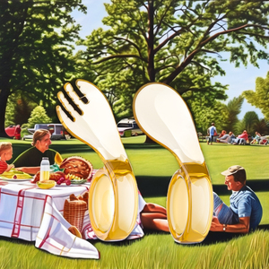 Newsun mignon PPSU Silicone cuillère et fourchette ensemble de qualité alimentaire bébé alimentation formation options de gros disponibles - Product Image 2