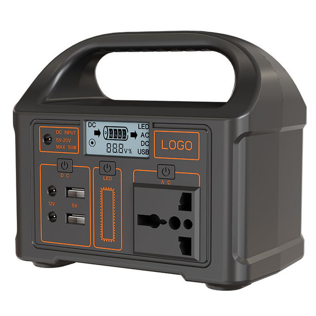 Portable 100W Mobile Power Supply for Camping Household Use 220V/110V Inverter Lithium-Ion Battery Stackable System CAN