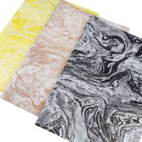 Papier spécial mat coloré recyclable en gros pour emballage de vêtements et chaussures coréens avec impression de logo personnalisé en feuille d'or