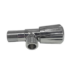 Vannes d'angle en laiton et acier inoxydable abordables pour la plomberie pour l'approvisionnement en eau - Product Image 2