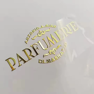 Étiquette Métallique 3D Personnalisée en Nickel avec Logo d'Usine, Autocollant de Transfert Fin Électroformé Or Brillant pour Bougies, Artisanat, Cadres Photo - Product Image 3