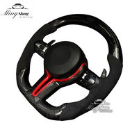 Le volant LED en fibre de carbone rouge convient à la BMW Série 123456 E46 F20 F30 X1 X2 X3 X4 X5 X6 M1 M3 M4 M5 E60 E90