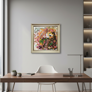 Dipinti ad Olio di Arte Astratta Moderna del Maestro Zhang Hong, Decorazioni Murali Dipinte a Mano con Stampa Digitale - Product Image 3