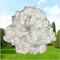 Fibre creuse conjuguée 100 % polyester recyclable de qualité supérieure, 23D 64mm, siliconée, pour rembourrage