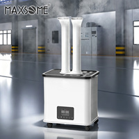 Système de pulvérisation 30L, humidificateur ultrasonique 10 noyaux, équipement de dépoussiérage pour atelier électrique 5000ML